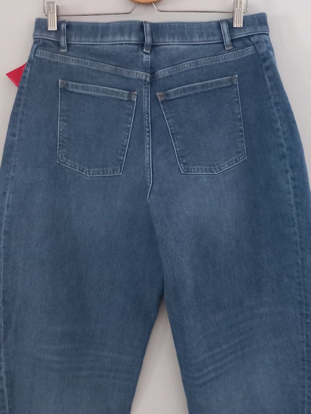 Blue High-Rise Stretch Women’s Jeans - Picture 5 of 10